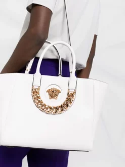 ( Nouvelle Collection ) Versace Grand Sac Cabas La Medusa 1W00V OPTICAL WHITE -Pas Cher Versace Boutique 18188683 d07495ca 869d 408c 96ce 2275e3a51a07 600