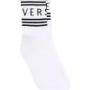 Versace Chaussettes 3/4 à Logo Imprimé Homme