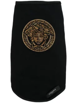 Versace Pull Pour Animaux à Motif Medusa Z1008 BLACK