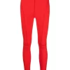 ( Nouvelle Collection ) Versace A1203 ROSSO Legging à Taille Greca Femme