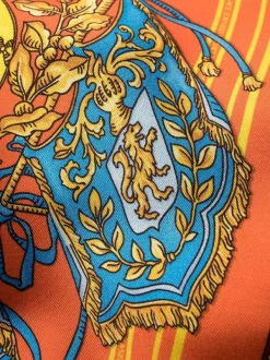 ( Nouvelle Collection ) Versace Jean à Coupe Ample 2D470 MIDIUM BLUE / MULTICOLOR -Pas Cher Versace Boutique 18210645 38819154 600