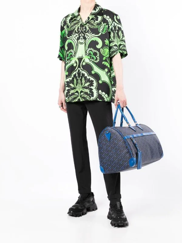 ( Nouvelle Collection ) Versace Sac De Voyage La Greca Signature 5U48V 2 ( Nouvelle Collection ) Versace Sac De Voyage La Greca Signature 5U48V – Image 2