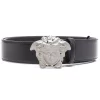 ( Nouvelle Collection ) Versace Ceinture En Cuir à Boucle Medusa Homme