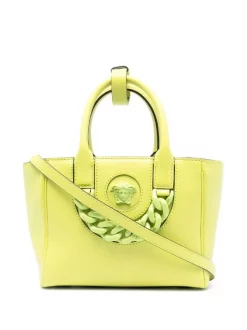 ( Nouvelle Collection ) Versace Sac à Main La Medusa 1GB4V CITRON CITRON VERSAGEGOLD