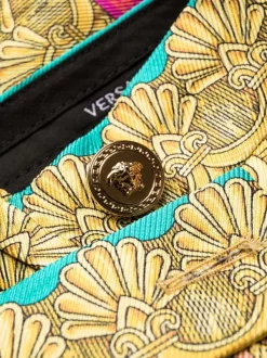 Versace Pantalon Barocco Goddess En Soie Femme -Pas Cher Versace Boutique 18218267 38851207 600