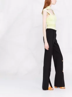 ( Nouvelle Collection ) Versace Pantalon évasé à Taille Mi-haute Femme -Pas Cher Versace Boutique 18219384 38835819 600