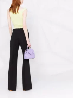 ( Nouvelle Collection ) Versace Pantalon évasé à Taille Mi-haute Femme -Pas Cher Versace Boutique 18219384 38835855 600