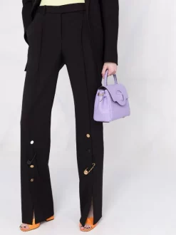 ( Nouvelle Collection ) Versace Pantalon évasé à Taille Mi-haute Femme -Pas Cher Versace Boutique 18219384 38836453 600