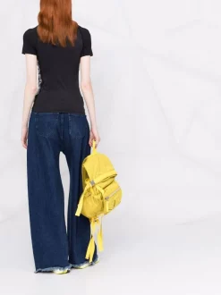 Versace T-shirt à Logo La Greca Imprimé 1B000 BLACK -Pas Cher Versace Boutique 18219397 38857435 600