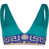 ( Nouvelle Collection ) Versace Haut De Bikini à Motif Greca Femme