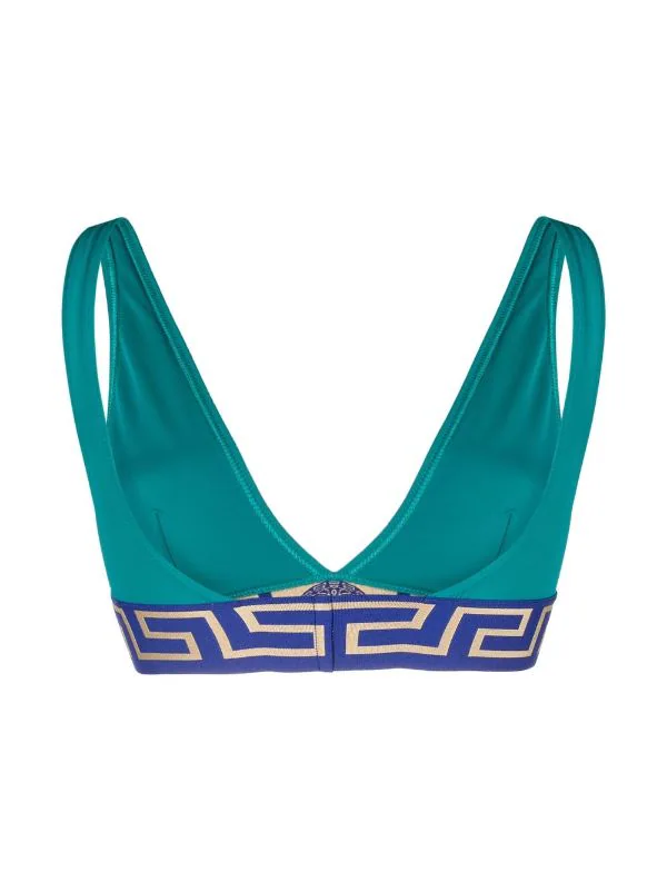 ( Nouvelle Collection ) Versace Haut De Bikini à Motif Greca Femme 2 ( Nouvelle Collection ) Versace Haut De Bikini à Motif Greca Femme – Image 2