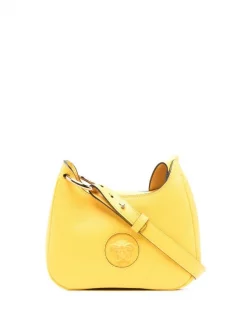 ( Nouvelle Collection ) Versace 1Y70V SUN GOLD Sac Porté épaule à Plaque Medusa Femme