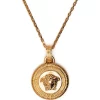 Versace Collier à Pendentif Medusa Femme