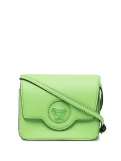 ( Nouvelle Collection ) Versace Sac Porté épaule La Medusa En Cuir Femme