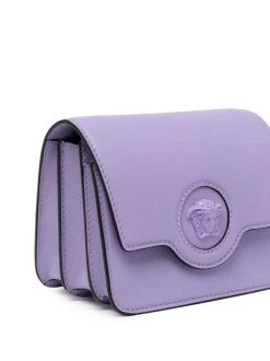 ( Nouvelle Collection ) Versace Sac Porté épaule La Medusa En Cuir 1L59V LILAC -Pas Cher Versace Boutique 18229870 39319921 600