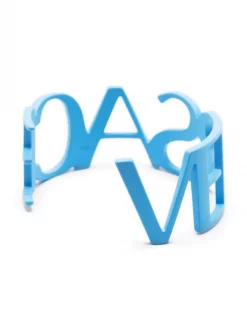 ( Nouvelle Collection ) Versace Bracelet Manchette à Logo Découpé Femme -Pas Cher Versace Boutique 18233684 38890560 600