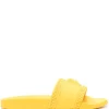 ( Nouvelle Collection ) Versace Claquettes à Logo Medusa 1Y670 YELLOW