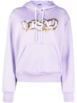 ( Nouvelle Collection ) Versace Hoodie à Logo Imprimé Femme