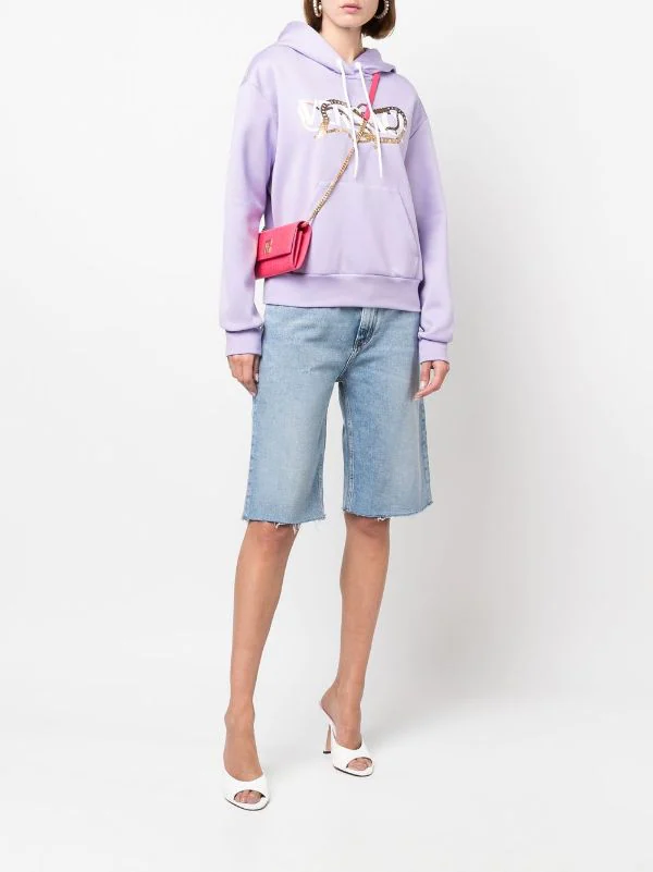 ( Nouvelle Collection ) Versace Hoodie à Logo Imprimé Femme 2 ( Nouvelle Collection ) Versace Hoodie à Logo Imprimé Femme – Image 2