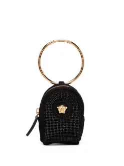 ( Nouvelle Collection ) Versace Sac à Dos Medusa Head Orné De Cristal Femme