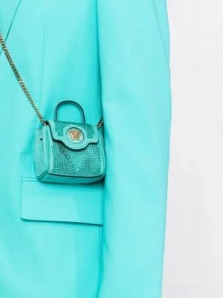 ( Nouvelle Collection ) Versace Mini Sac Orné De Cristaux 1V56V TURQUOISE-GOLD VERSAGE 8 ( Nouvelle Collection ) Versace Mini Sac Orné De Cristaux 1V56V TURQUOISE-GOLD VERSAGE -Pas Cher Versace Boutique 18269034 39032663 600