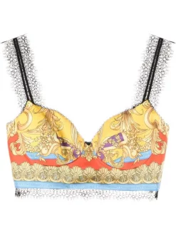 Versace Débardeur à Imprimé Graphique All-over Femme