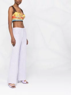 Versace Débardeur à Imprimé Graphique All-over Femme -Pas Cher Versace Boutique 18271033 39038449 600