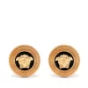 Versace Boucles D'oreilles Medusa Rondes 4J120 VERSACE GOLD-BLACK
