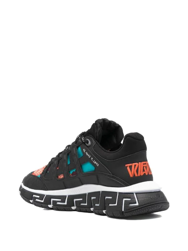 ( Nouvelle Collection ) Versace Baskets Trigeca 6B930 BLACK 3 ( Nouvelle Collection ) Versace Baskets Trigeca 6B930 BLACK – Image 3