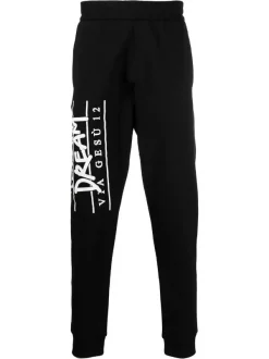 Versace Pantalon De Jogging à Logo Imprimé Homme