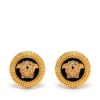 Versace Puces D'oreilles à Logo Medusa 4J120 VERSACE GOLD-BLACK