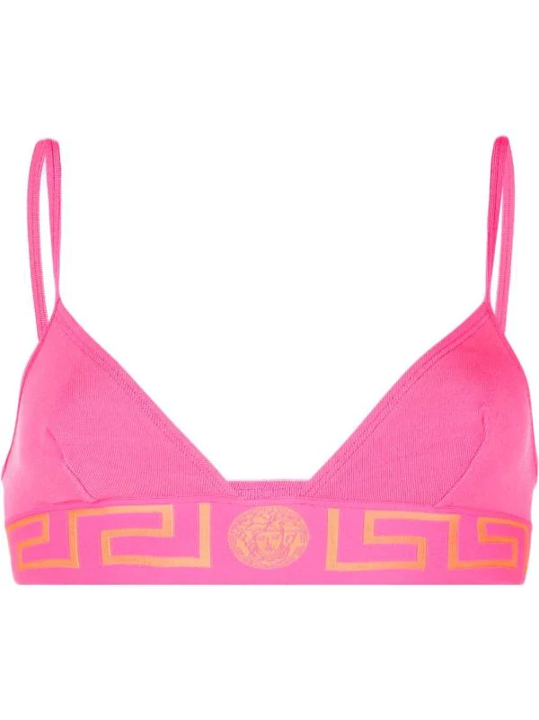 ( Nouvelle Collection ) Versace Haut De Bikini à Bande Greca Femme 1 ( Nouvelle Collection ) Versace Haut De Bikini à Bande Greca Femme