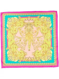Versace Foulard à Motif Baroque Femme -Pas Cher Versace Boutique 18306404 39445651 600