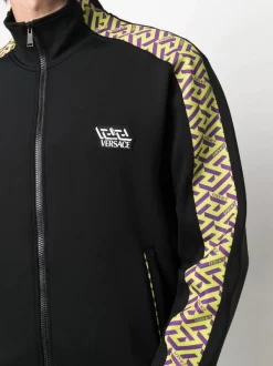 ( Nouvelle Collection ) Versace Veste De Sport à Imprimé Greca Homme -Pas Cher Versace Boutique 18311384 39157146 600