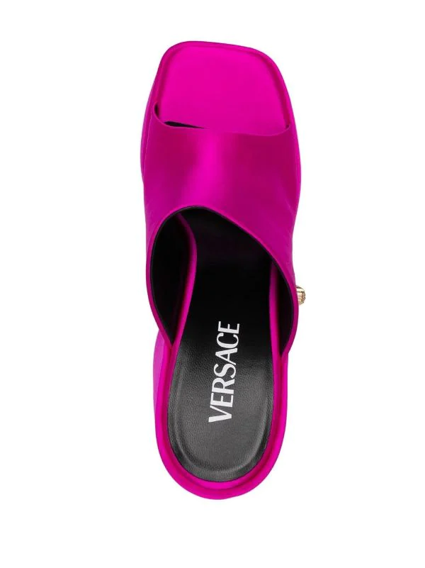 ( Nouvelle Collection ) Versace Sandales Compensées à Plateforme 160 Mm Femme 4 ( Nouvelle Collection ) Versace Sandales Compensées à Plateforme 160 Mm Femme – Image 4