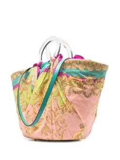 Versace Sac Cabas La Medusa Barocco 2K84V ROPE+TURQUOISE -Pas Cher Versace Boutique 18342730 39256372 600