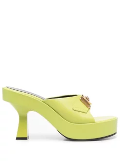 ( Nouvelle Collection ) Versace Mules La Medusa à Plateforme Femme