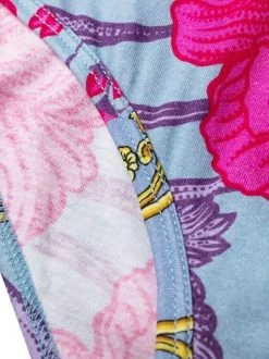 ( Nouvelle Collection ) Versace Culotte Fleurie à Taille à Logo Femme -Pas Cher Versace Boutique 18350684 39593117 600