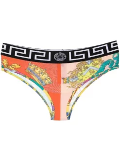 ( Nouvelle Collection ) Versace Culotte à Imprimé Baroque Homme