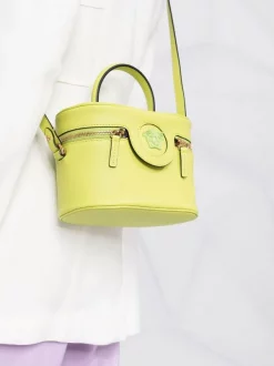 ( Nouvelle Collection ) Versace 1GB4V CITRON CITRON VERSAGEGOLD Mini Sac La Medusa Femme -Pas Cher Versace Boutique 18359811 39328638 600