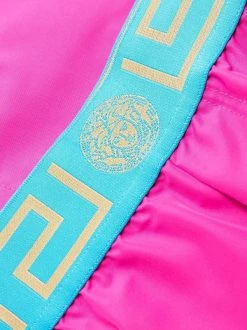 ( Nouvelle Collection ) Versace Short De Bain à Imprimé Greca 2P890 CERISE + TEAL 5 ( Nouvelle Collection ) Versace Short De Bain à Imprimé Greca 2P890 CERISE + TEAL -Pas Cher Versace Boutique 18360825 39280329 600