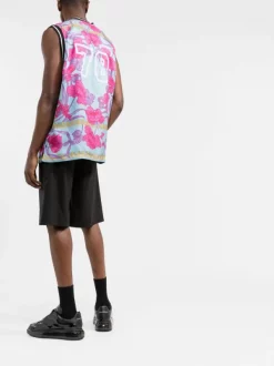 ( Nouvelle Collection ) Versace Débardeur à Fleurs 5V250 Cornflower+stampa 8 ( Nouvelle Collection ) Versace Débardeur à Fleurs 5V250 Cornflower+stampa -Pas Cher Versace Boutique 18366824 4bca3279 71f2 451a abee df35e485f591 600