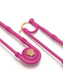( Nouvelle Collection ) Versace 4J350 VERSACEGOLD-CERISE Boucles D'oreilles Pendantes à Logo Medusa Femme -Pas Cher Versace Boutique 18389913 39384019 600