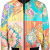 Versace Veste Bomber à Imprimé Baroque 5X000 MULTICOLOR