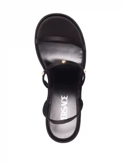 ( Nouvelle Collection ) Versace Mules Medusa En Cuir à Plateforme Femme -Pas Cher Versace Boutique 18426406 39729349 600