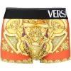 ( Nouvelle Collection ) Versace 5L290 DARK ORCHID+SUN Boxer Barocco Goddess à Bande Logo Homme