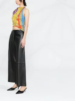 ( Nouvelle Collection ) Versace Haut Sans Manches à Imprimé Barocco Goddess Femme 7 ( Nouvelle Collection ) Versace Haut Sans Manches à Imprimé Barocco Goddess Femme -Pas Cher Versace Boutique 18449014 39635137 600